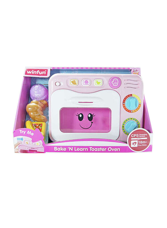 

Winfun Bake N Learn Toaster Oven Girl, Ages 1+