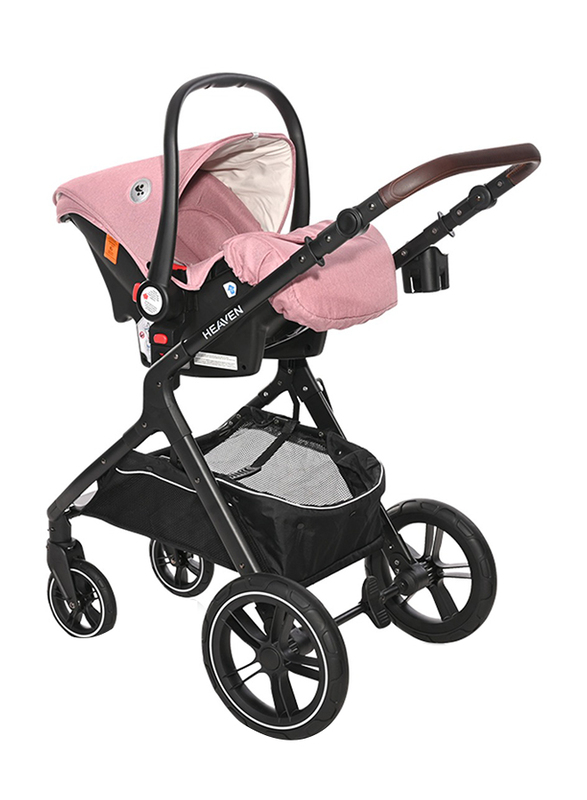 Lorelli Premium Heaven Baby Stroller Set, Pink