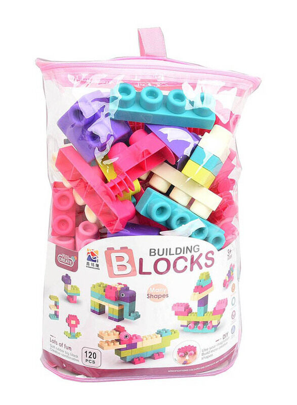 

Stem Soft Buildiong Blocks, 120 Pieces, Ages 3+, Multicolour