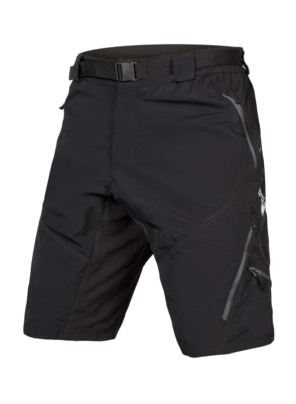 Endura Hummvee Short II with Liner, Small, Black