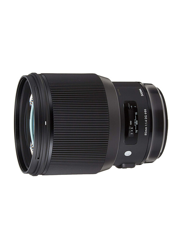 

Sigma EF 85mm f/1.4 DG HSM Art Lens for All Canon DSLR Camera, Black