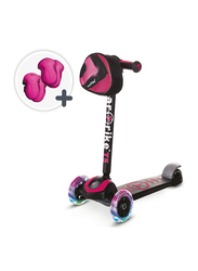 SmarTrike T5 T-Scooter with Safety Gear, Pink, Ages 3+