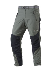 Montane Terra Long Leg Pants for Men, Medium, Black/Grey