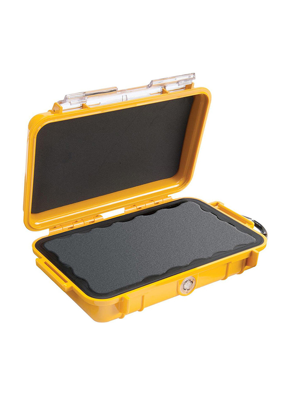 Pelican 1040 WL/WI Micro Case, BK Yellow