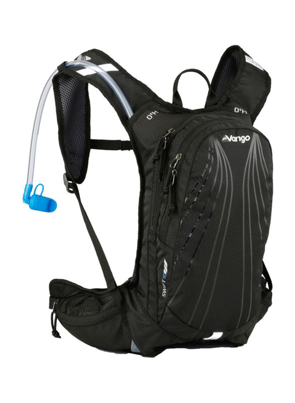 Vango Swift Rucksack Bag, 10 Ltr, Black Eclipse