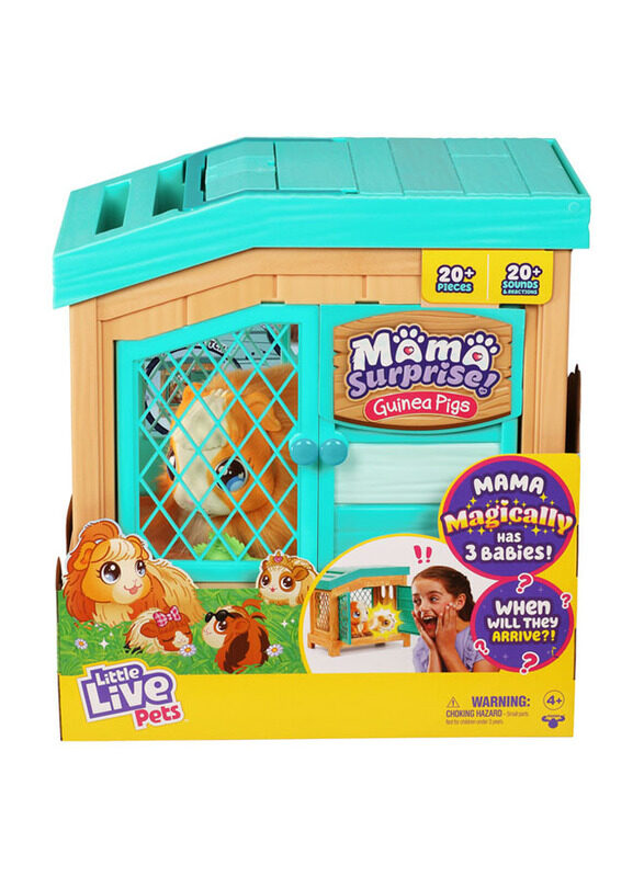 

Little Live Pets Mama Surprise Playset, 20 Pieces, Ages 4+