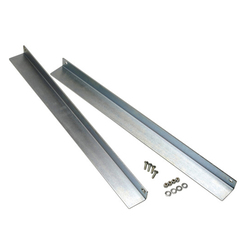 SKB Steel Zinc Plated Support Rails, 24 inch, Silver