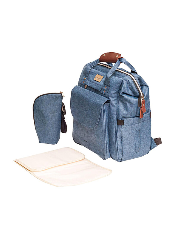 

Moon Denise Diaper Backpack For Kids Unisex, Blue