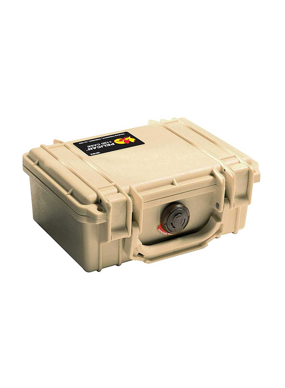 Pelican 1120 WL/WF Case with Foam, Desert Tan