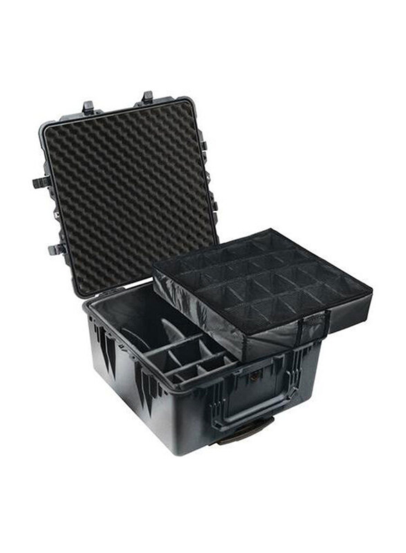 

Generic Pelican 1644 WL/WD Protector Case with Divider, Black