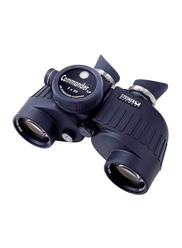 Steiner Commander Xp Binoculars with Compass, 7550, Blue