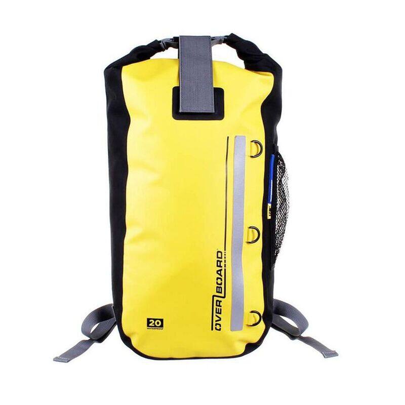 Overboard Classic Waterproof Backpack, 20L, Yellow