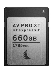 Angelbird 660 GB AV Pro CFexpress XT MK2 Type B Memory Card, Grey