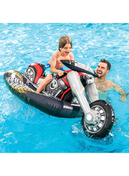 Intex Cruiser Motorbike Ride-On Pool Toy, Black/Red