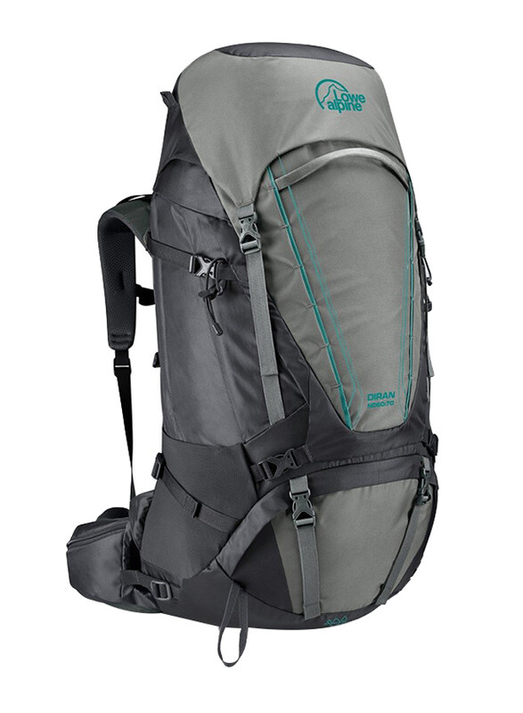 

Lowe Alpine Dirannd 60:70 Backpack, Grey Stone/Iron Grey