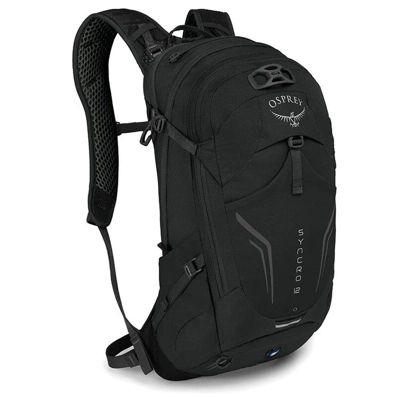 

Osprey Syncro 12 O/S Backpack Bag for Unisex, Black