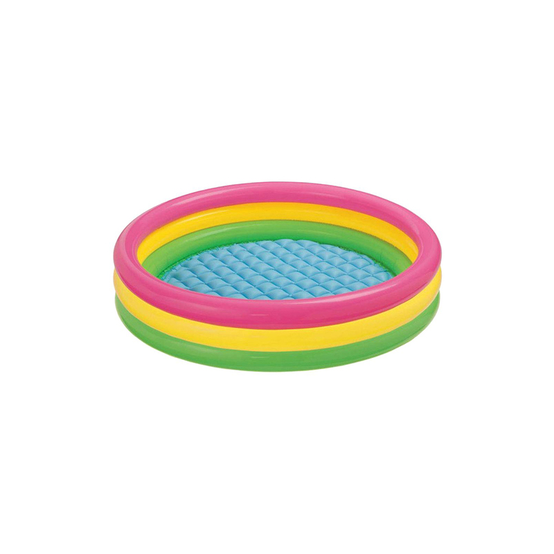 Intex Flaming Sunset Glow Swimming Pool for Kids, Multicolour