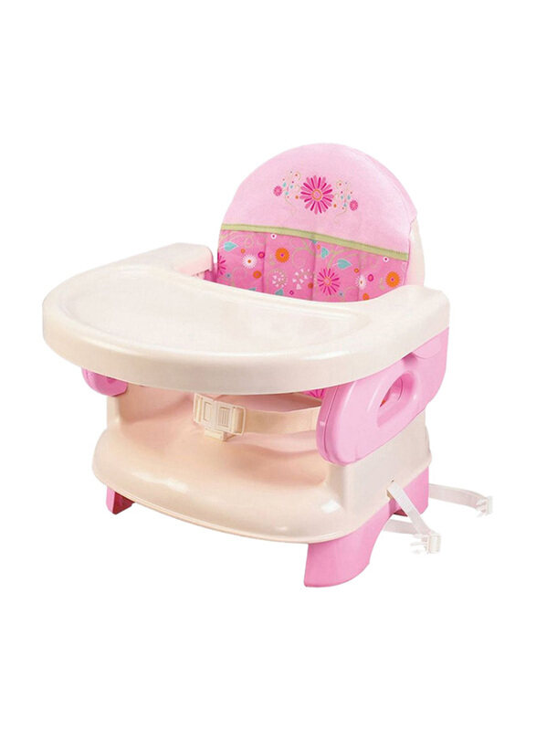 

Summer Infant Deluxe Comfort Folding Booster Seat, Pink Happiness