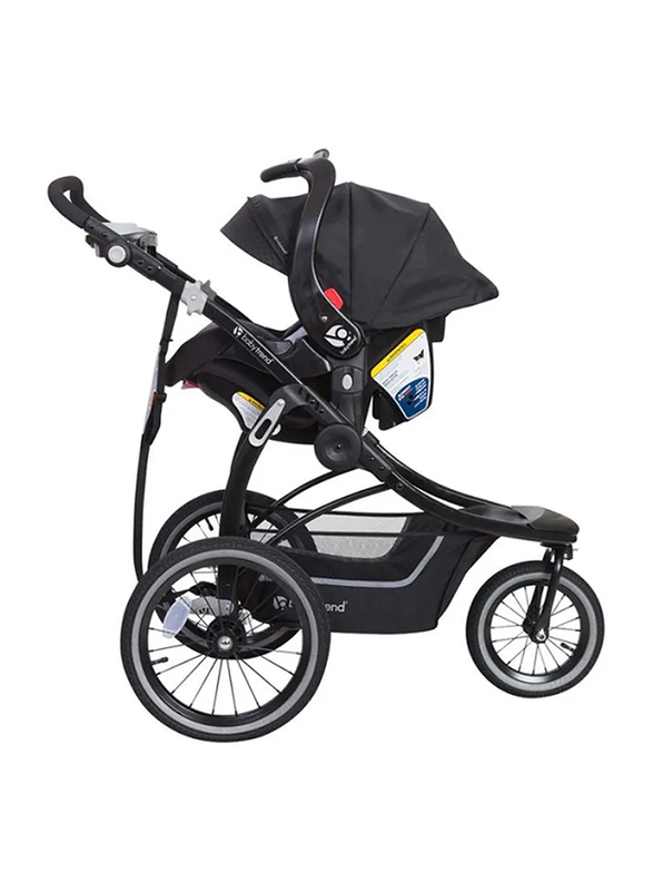 Baby Trend Turnstyle Snap Tech Jogger Travel System, Black/Grey