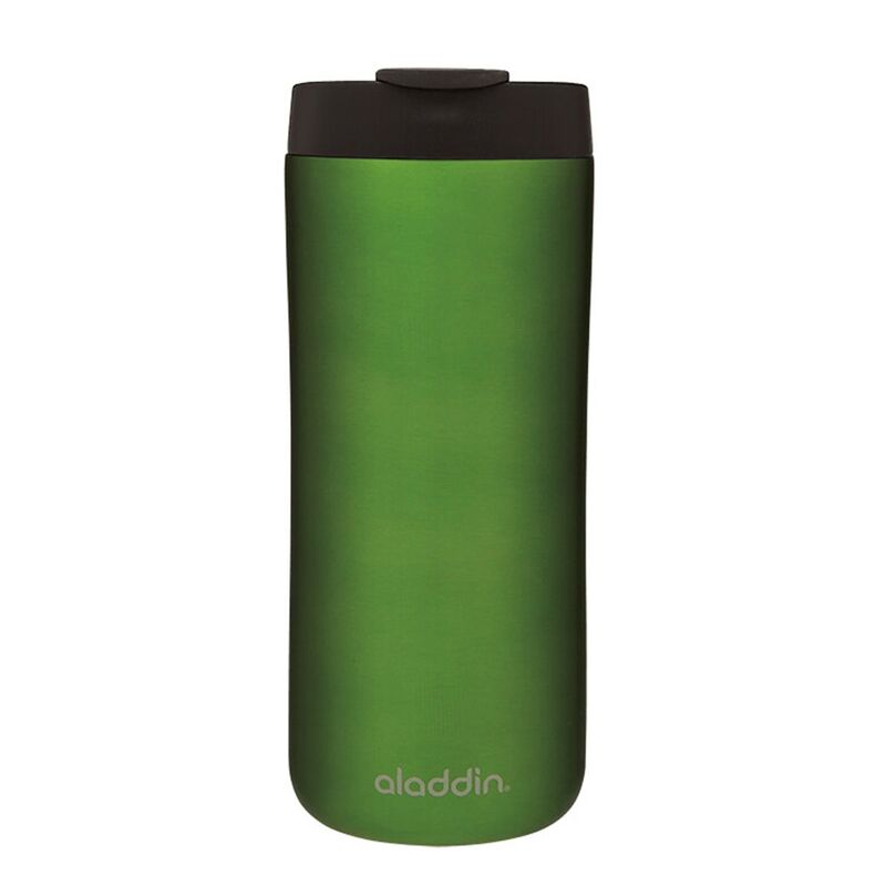 Aladdin 0.35 Litre Stainless Steel Leak-Lock Vacuum Flask, Green