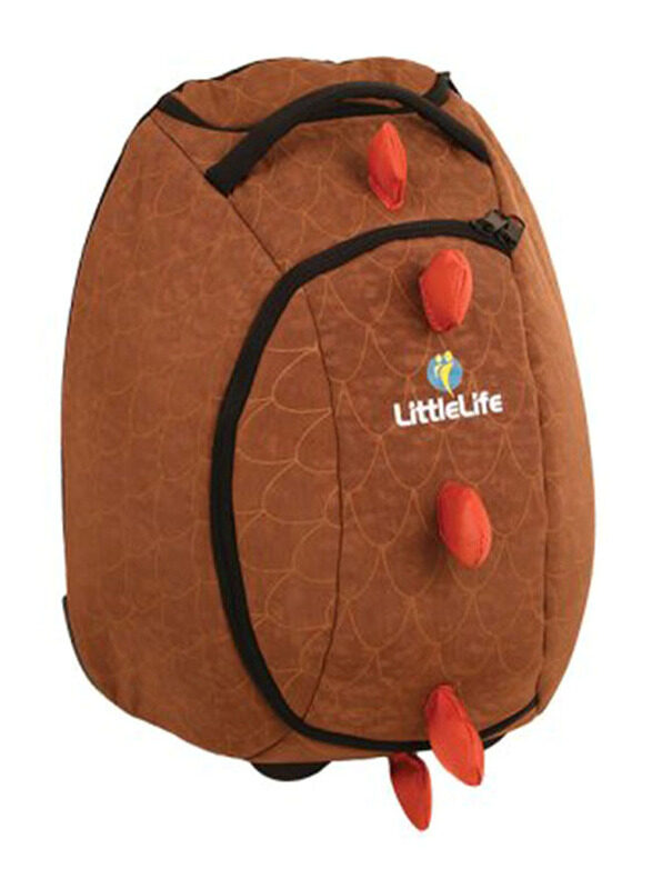 Little Life Dinosaur Animal Wheelie Duffle Backpack for Kids, Multicolour