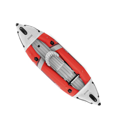 Intex Excursion Pro K1 Kayak, Red/Grey