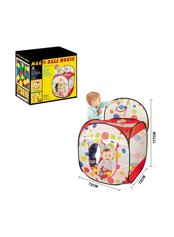 Magic Tent Shooting Game House with Balls, Ages 18+ Months, Multicolour