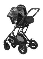 Lorelli Classic Sena Baby Stroller Set, Black Marble