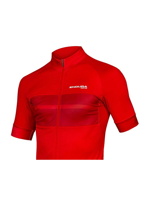 Endura Fs260 Pro S/S Jersey Il, Small, Red