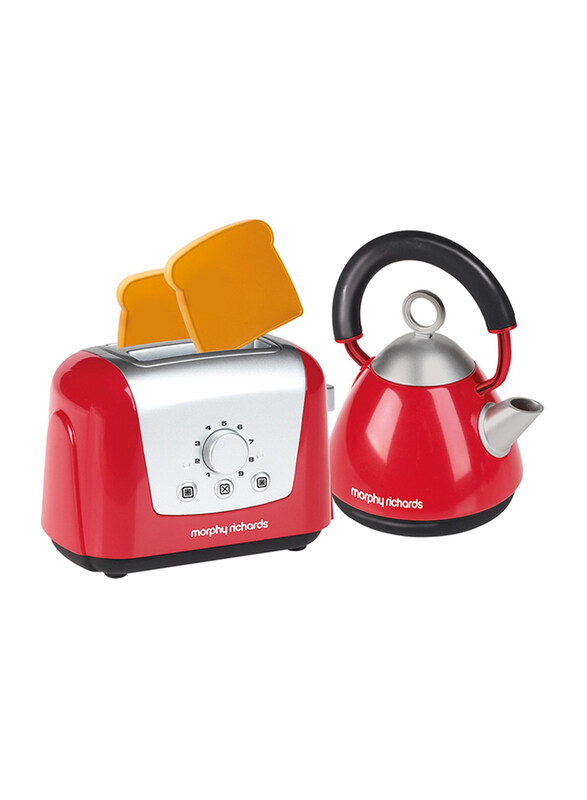 

Casdon Morphy Richards Kettle & Toaster Set, Grey/Red, Ages 3+