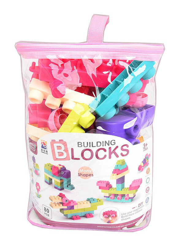 

Stem Soft Buildiong Blocks, 80 Pieces, Ages 3+, Multicolour