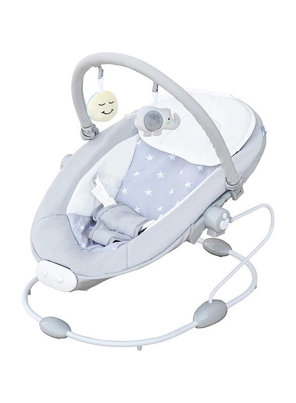 

Moon Hopper Baby Bouncer Soothing Baby Seat with Vibration, 0-6 Months, Multicolour
