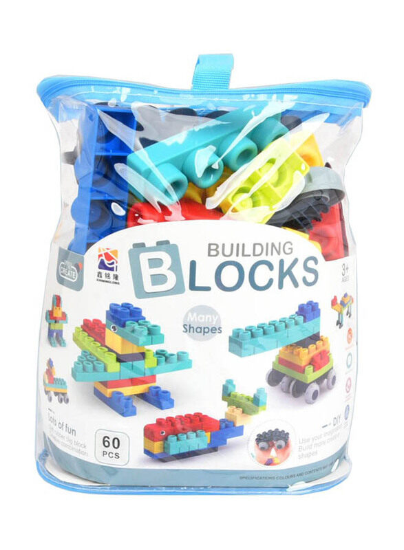 

Stem Soft Buildiong Blocks, 60 Pieces, Ages 3+, Multicolour