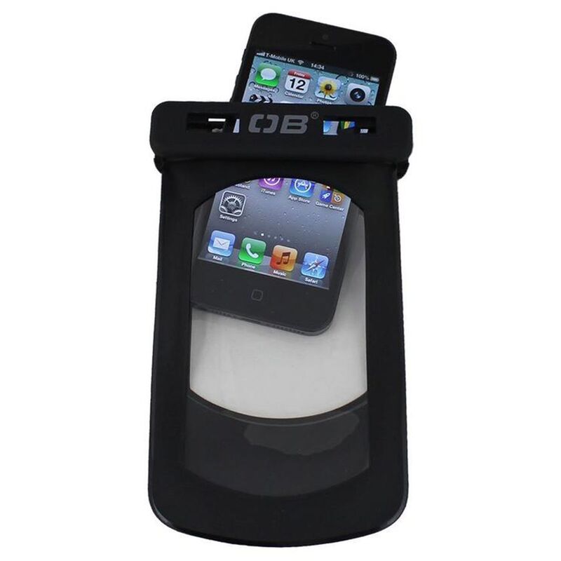 Overboard Waterproof Phone Case Cover, Small, Black