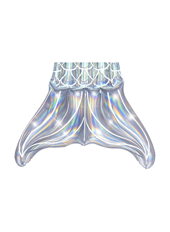 Bestway Iridescent Mermaid Tail Lounge Floater, Clear
