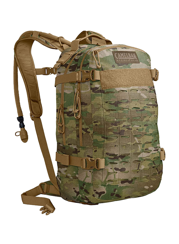 Camelbak H.A.W.G. Mil Spec Crux Long Hydration Backpack, 3 Ltr, Multicam Green
