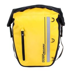 Overboard Classic Waterproof Bike Pannier, 17L, Yellow