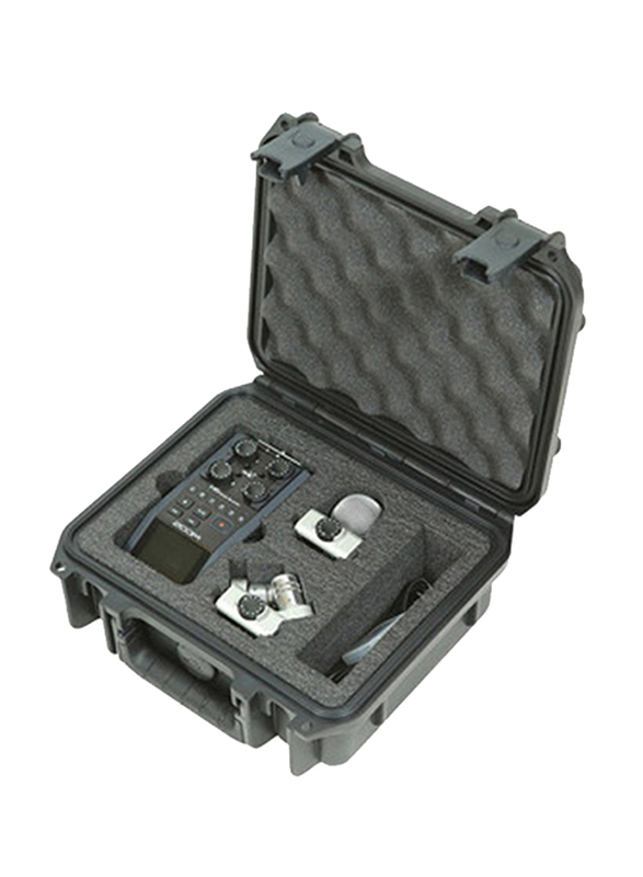 SKB Zoom H6 Recorder iSeries Injection Molded Waterproof Case, Black