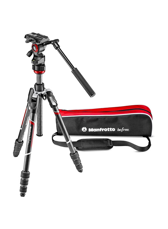 

Multiple Manfrotto Befree Live Carbon Fibre Tripod with 2-Way Video Head, MVKBFRTC-LIVE, Black