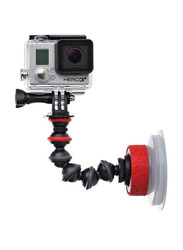 Joby Suction Cup & Gorillapod Arm for Camera, Black/Red