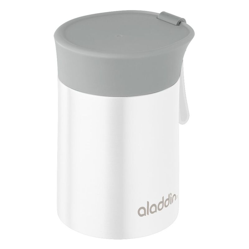 Aladdin 400ml Stainless Steel Vacuum Enjoy Food Jar, White