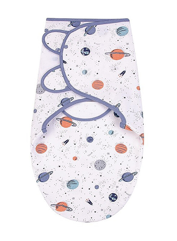 

Hudson Baby Space Wrap Swaddle Blanket, Multicolour