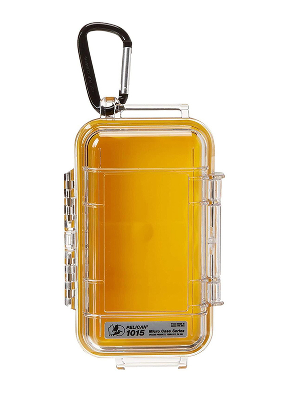 Pelican 1015 WL/WI Micro Case, Clear Yellow