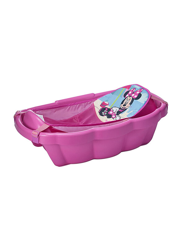 

The First Years Disney Minnie Mouse Shell Bath Tub with Toys, Pink