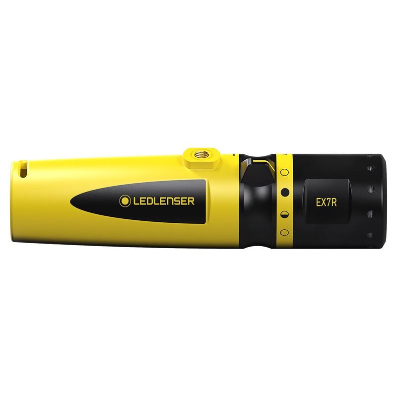 Ledlenser EX7R LED Flashlight Gift Box, Yellow