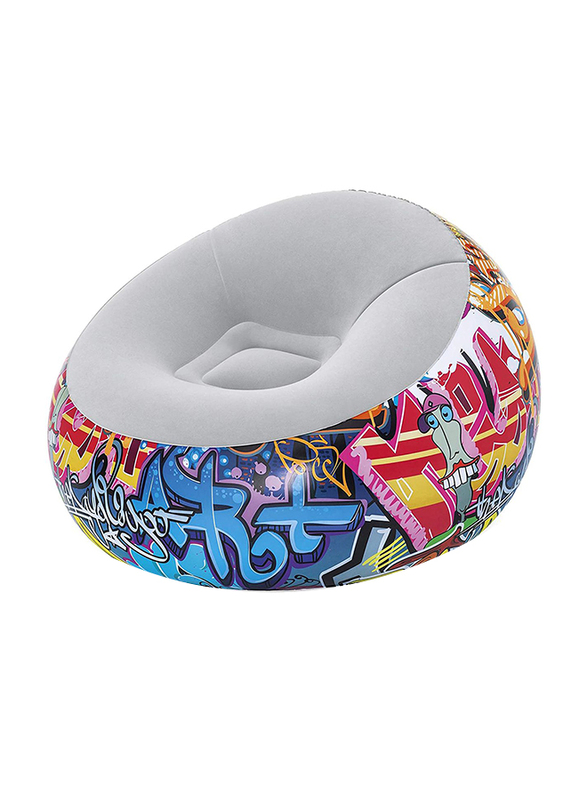 Bestway Airchair Graffiti Inflate Chair, Multicolour