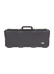 SKB iSeries Injection Molded Jumbo Guitar Case with Wheels, Black
