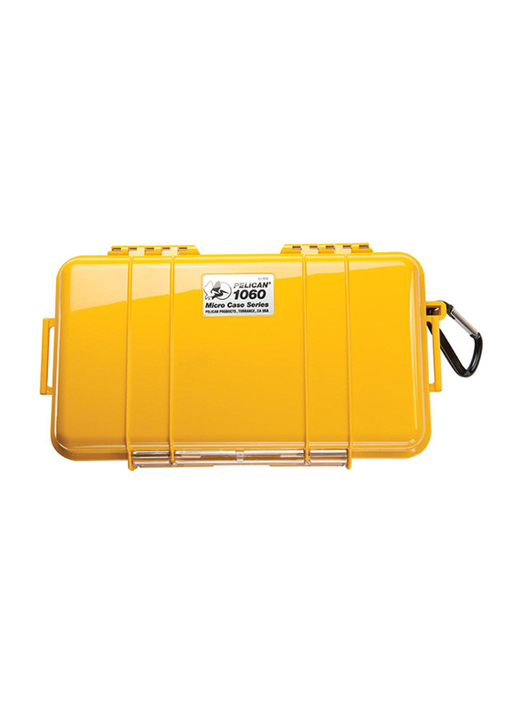 Pelican 1060 WL/WI Micro Case, BK Yellow