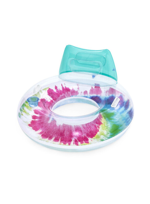 

Bestway Swim Ring Tie Dye Floater, Multicolour