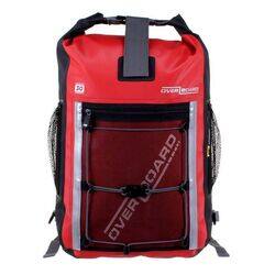 Overboard Pro-Sports Waterproof Backpack, 30L, Red